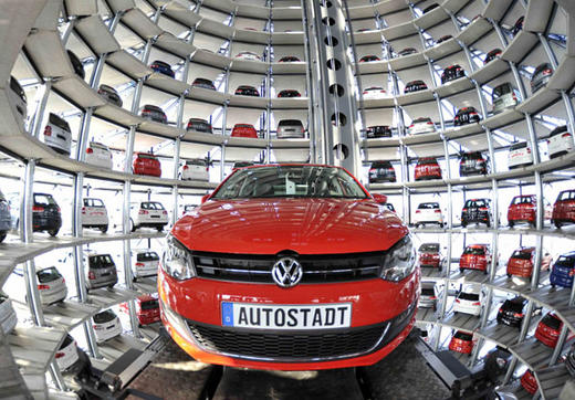Autostadt, il cilindro futuristico con sede in Germania