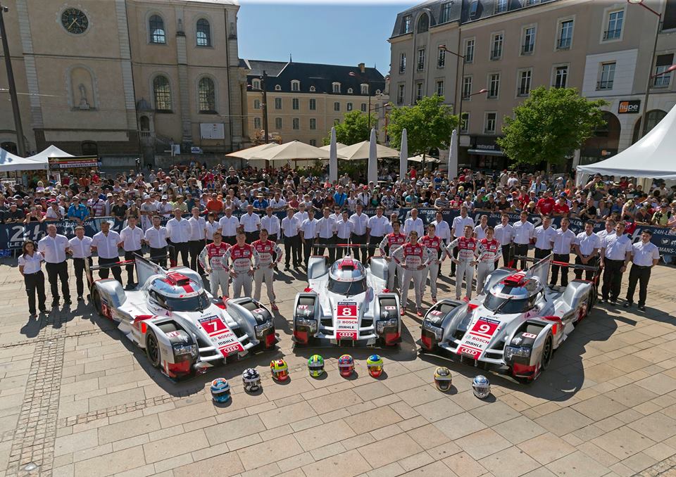 Immagine presa dalla pagina ufficiale Facebook di Audi Sport