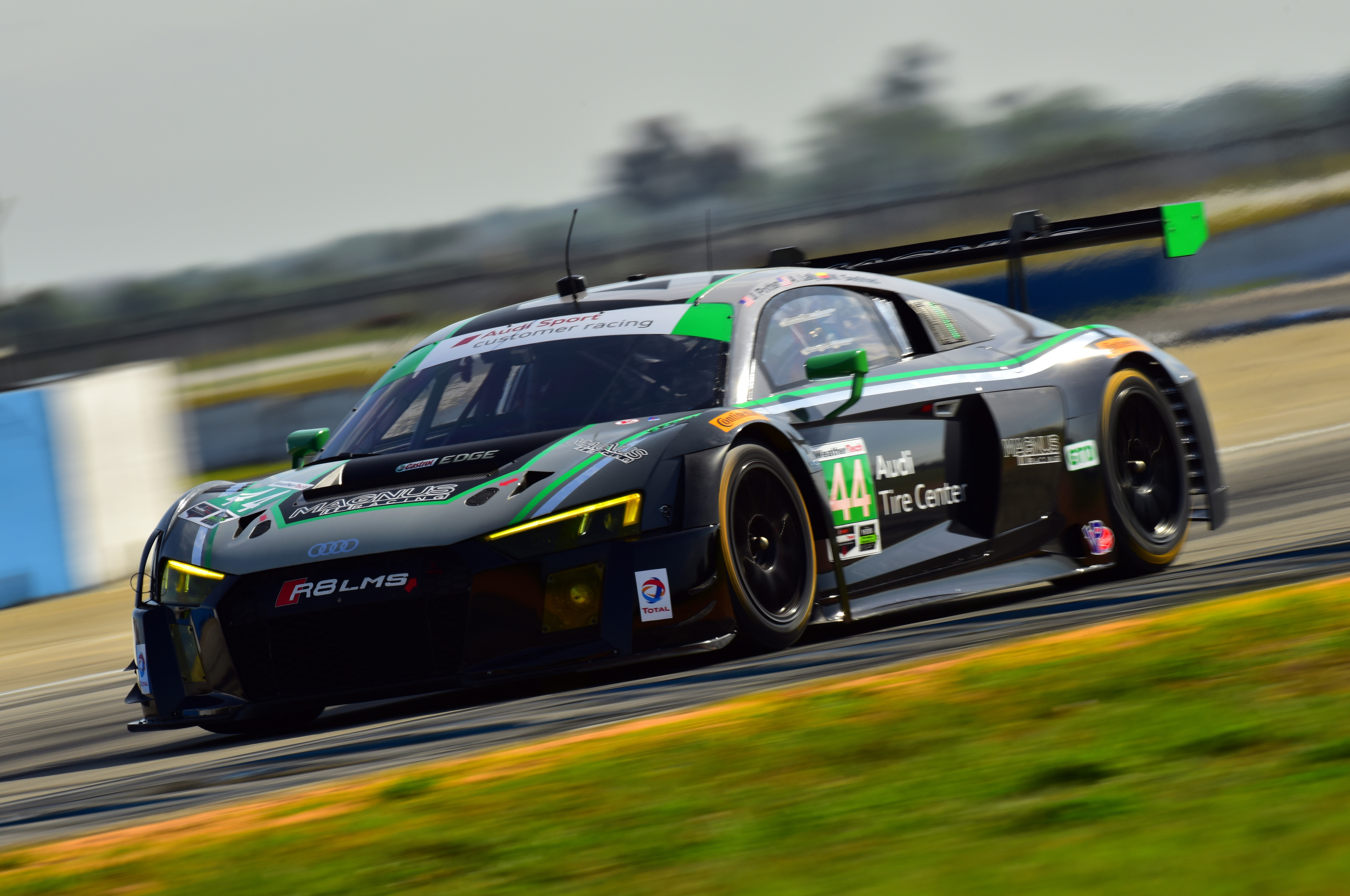 Audi R8 LMS #44 (Magnus Racing), Andy Lally/John Potter/Marco Seefried