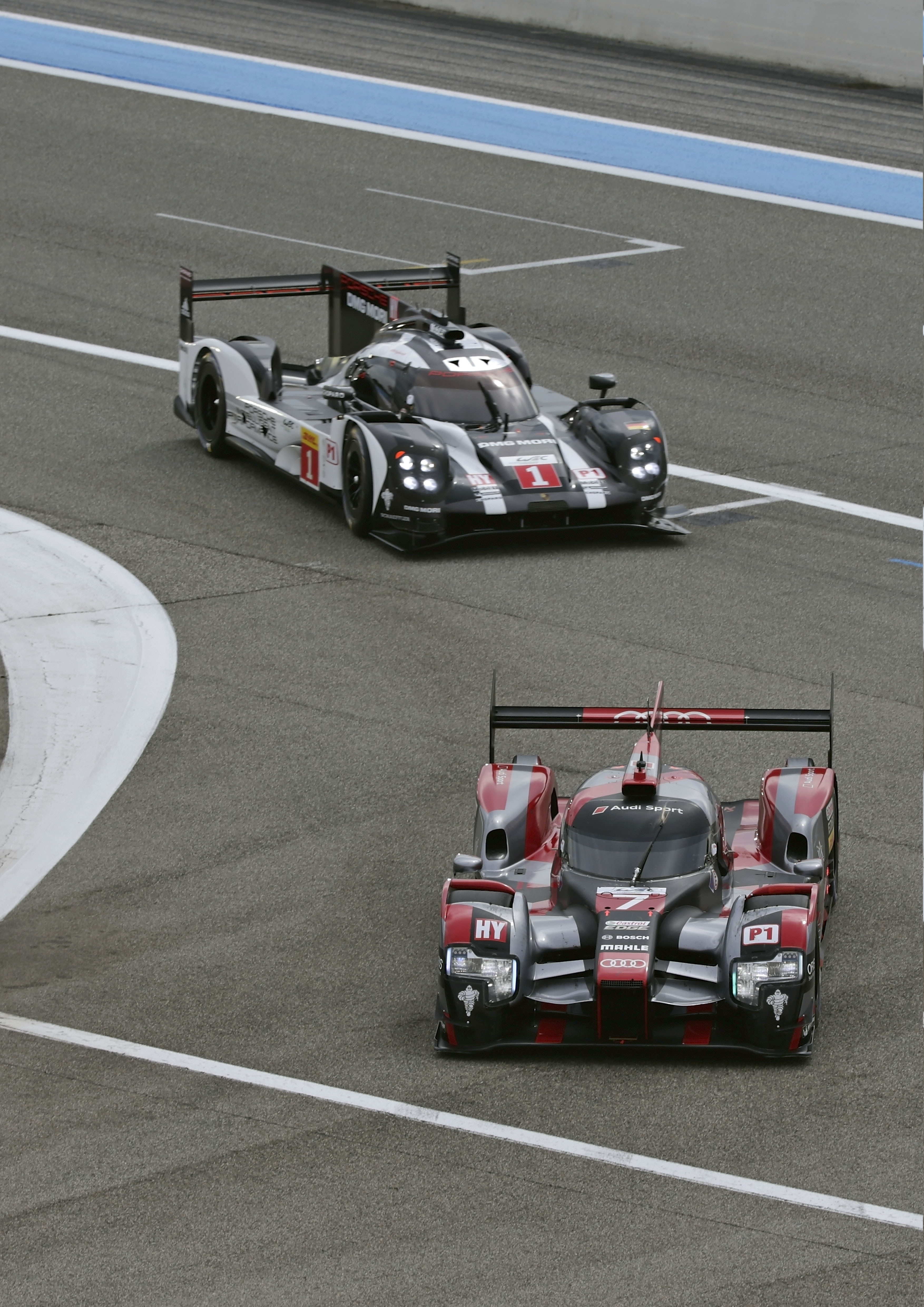 Audi R18 (2016) #7 (Audi Sport Team Joest), Marcel Fässler, André Lotterer, Benoît Tréluyer