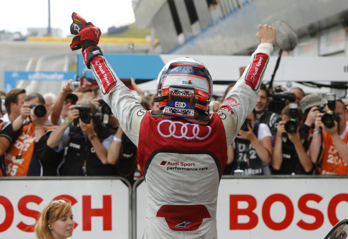 #21 Edoardo Mortara, Team Rosberg, Playboy Audi A5 DTM (2012)