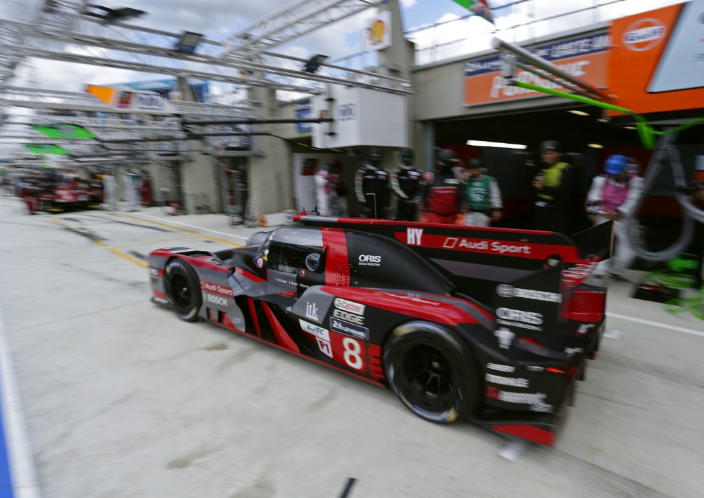 Audi R18 (2016) #8 (Audi Sport Team Joest), Lucas di Grassi, Loïc Duval, Oliver Jarvis