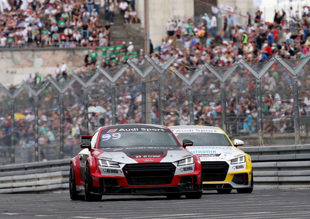 Audi TT cup #99, Lucas di Grassi, Audi TT cup #27, Dennis Marschall