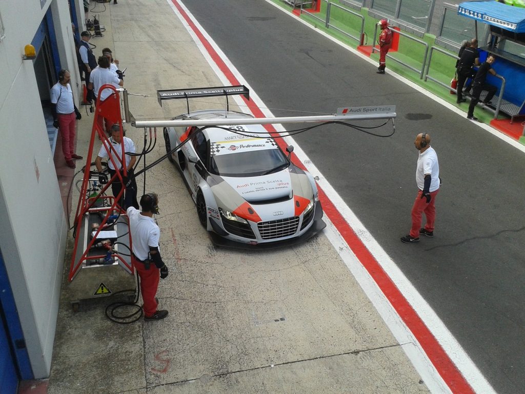 Immagini prese dalla pagina uffciiale Facebook di Audi Sport Italia