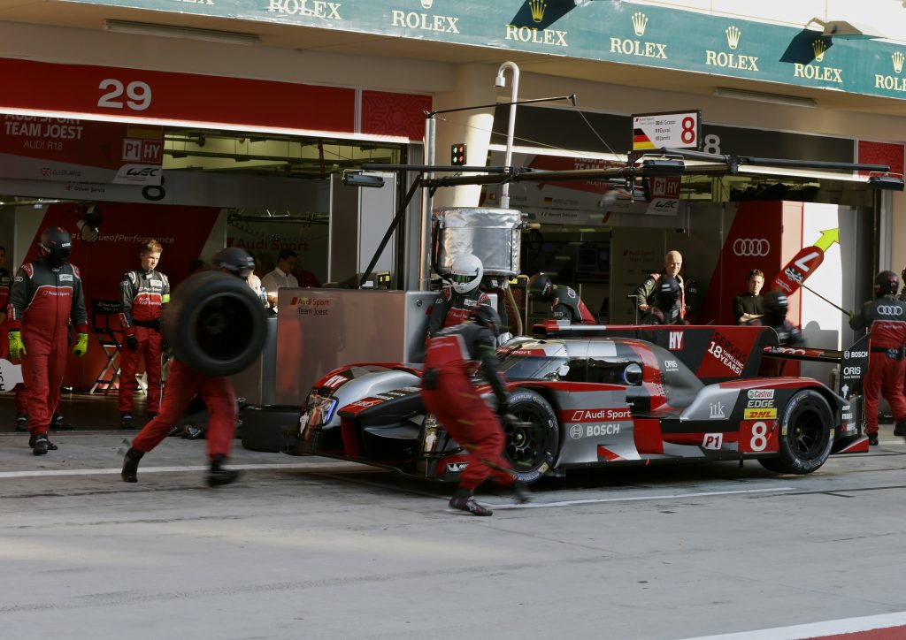 Audi R18 (2016) #8 (Audi Sport Team Joest), Lucas di Grassi, Loïc Duval, Oliver Jarvis